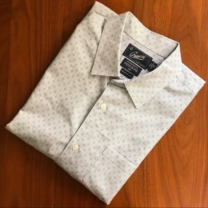 Grayers Men’s Short Sleeve Print Button Down Shirt